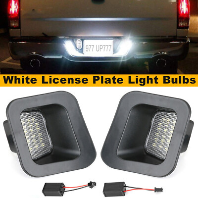 For 2003-2018 Dodge RAM 1500 2500 3500 LED SMD License