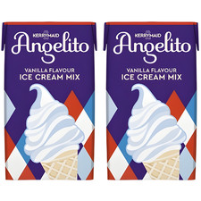 Angelito Vanilla Ice Cream Mix 1–6 Cartons 1lt Whippy Sundae Ninja Dessert