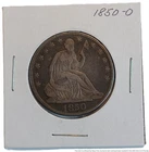 1850 O Seated Liberty Half Dollar Silver Coin