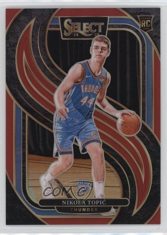 2024-25 Panini Select Premier Level Red Prizm 133/199 Nikola Topic #171 0c3