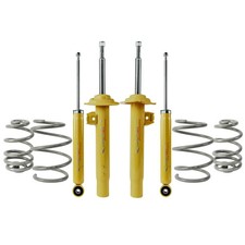 LOWTEC Sportfahrwerk für BMW 5 E39 Lim 525D-530D (12.95-) – Tieferlegung VA 45 /