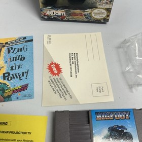 Bigfoot Nintendo Entertainment System 1990 NES caja y juego