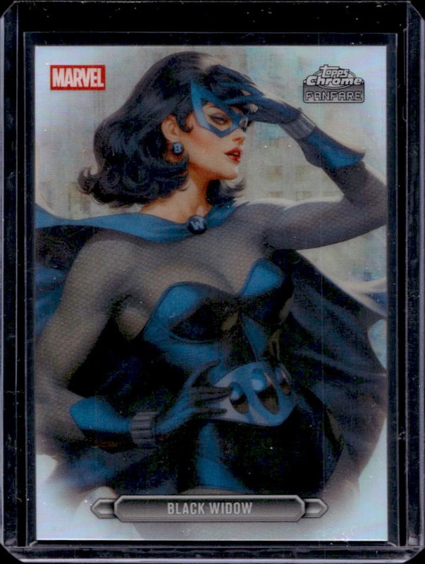 2026 Topps Chrome Marvel Comics Black Widow Fanfare #FF-06