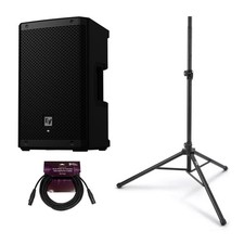 Electro Voice ZLX 8P G2 8 Inch Powered Loudspeaker Bluetooth Bundle Black PRO