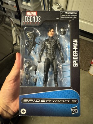 Marvel Legends Spider-Man 3 Symbiote Spider-Man Tobey McGuire Figure New In Hand