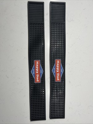 Happy Dad Rubber Bar Mat Spill Rail Nelk Boys Full Send Lot Of 2
