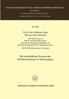 Lothar Schmechel (U. A.) | Die Wirtschaftlichen Grenzen Der...