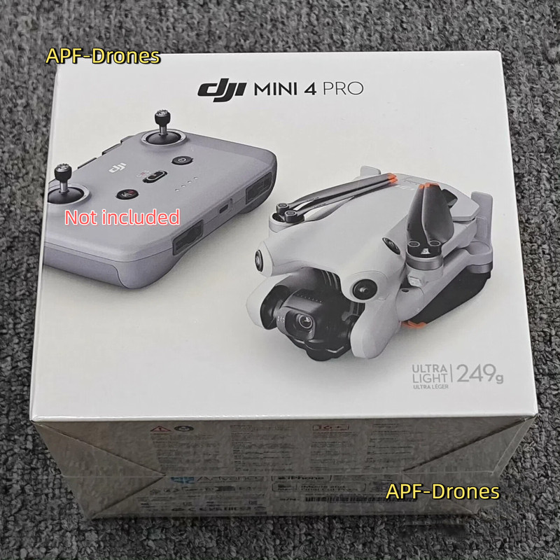 Genuine DJI Mini 4 Pro 4K Drone - No Remote Controller/No Battery - No Tariffs