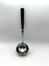Ekco Forge Stainless Steel Soup Ladle Riveted Handle Made in USA Vintage