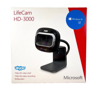 Microsoft LifeCam HD-3000 Model 1492 | 720p HD Video Chat Wide Screen NIB SEALED