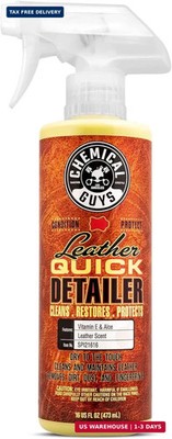 Chemical Guys Leather Quick Detailer - Interior Cleaner and Conditioner for Natu