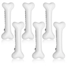 6 PCS Bone for Hair Clips Scene Hair Bone Clips Halloween Clip White Bones Ha...