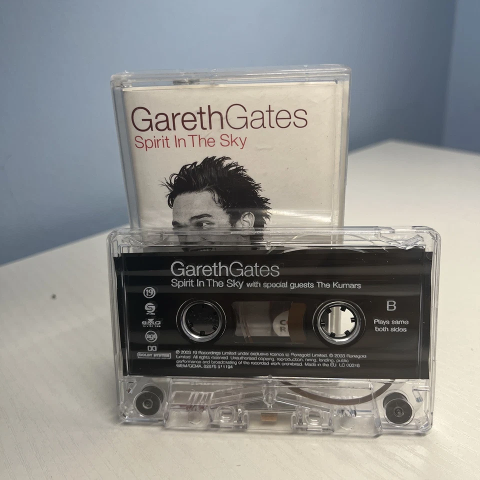 Gareth Gates With The Kumars Spirit In the Sky CASSETTE SINGLE Pop Rock Synthpop - Image 2 of 3