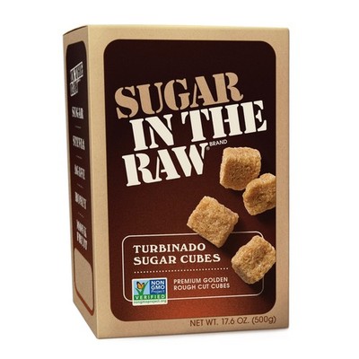 Sugar In The Raw Turbinado Cane Cubes, 17.6 oz. Ounce (Pack of 1) 