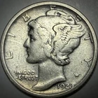 US 1920 S Mercury Dime - 10 Cent Silver Coin