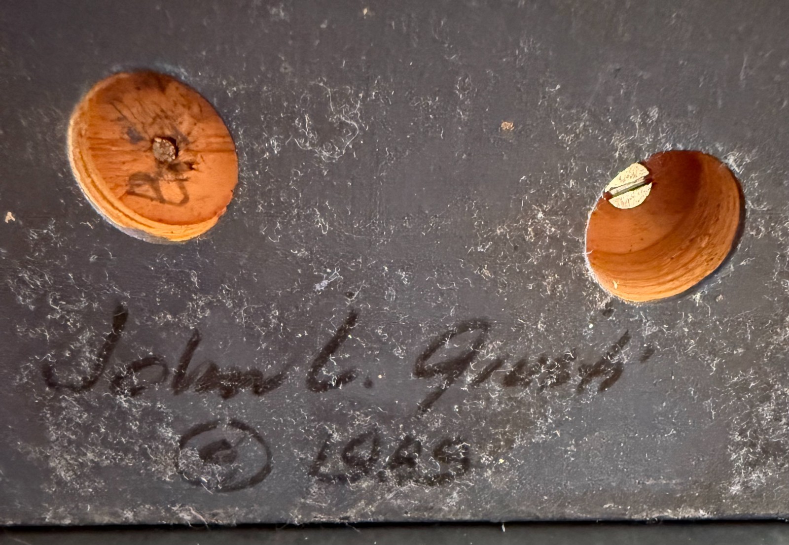 Folk Art Hand Carved Artist Signed 1985 Uncle Sam