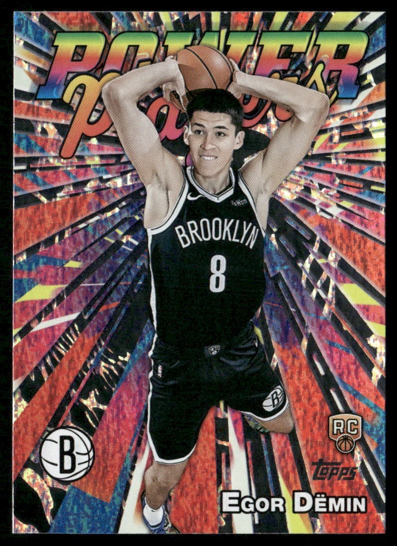 2025-26 Topps Power Player Holo Foil Egor Demin #PP-18 RC