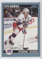 1992-93 Score Canadian Teppo Numminen #102 0b3