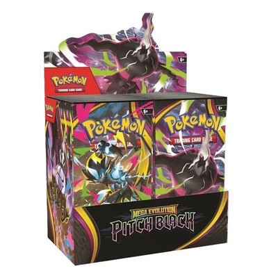 Pokemon TCG Mega Evolution Pitch Black Booster Bundle - Factory Sealed