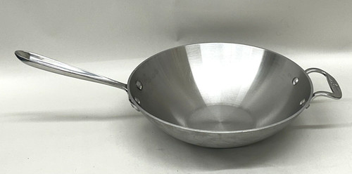 VTG All-Clad 10" Masterchef Metalcrafters MC2 Stainless Aluminum Wok Skillet