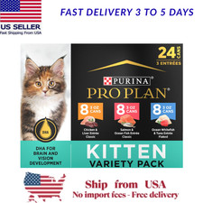 Purina Pro Plan Focus Kitten Wet Cat Food - High-Protein 24 Count
