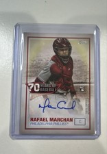 2021 Topps - 70 Years of Baseball Autographs Series 2 Rafael Marchan #70YA-RM...