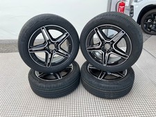 01-GLA Mercedes mit AMG Original Alufelgen Satz mit Sommerreifen 4x Continental