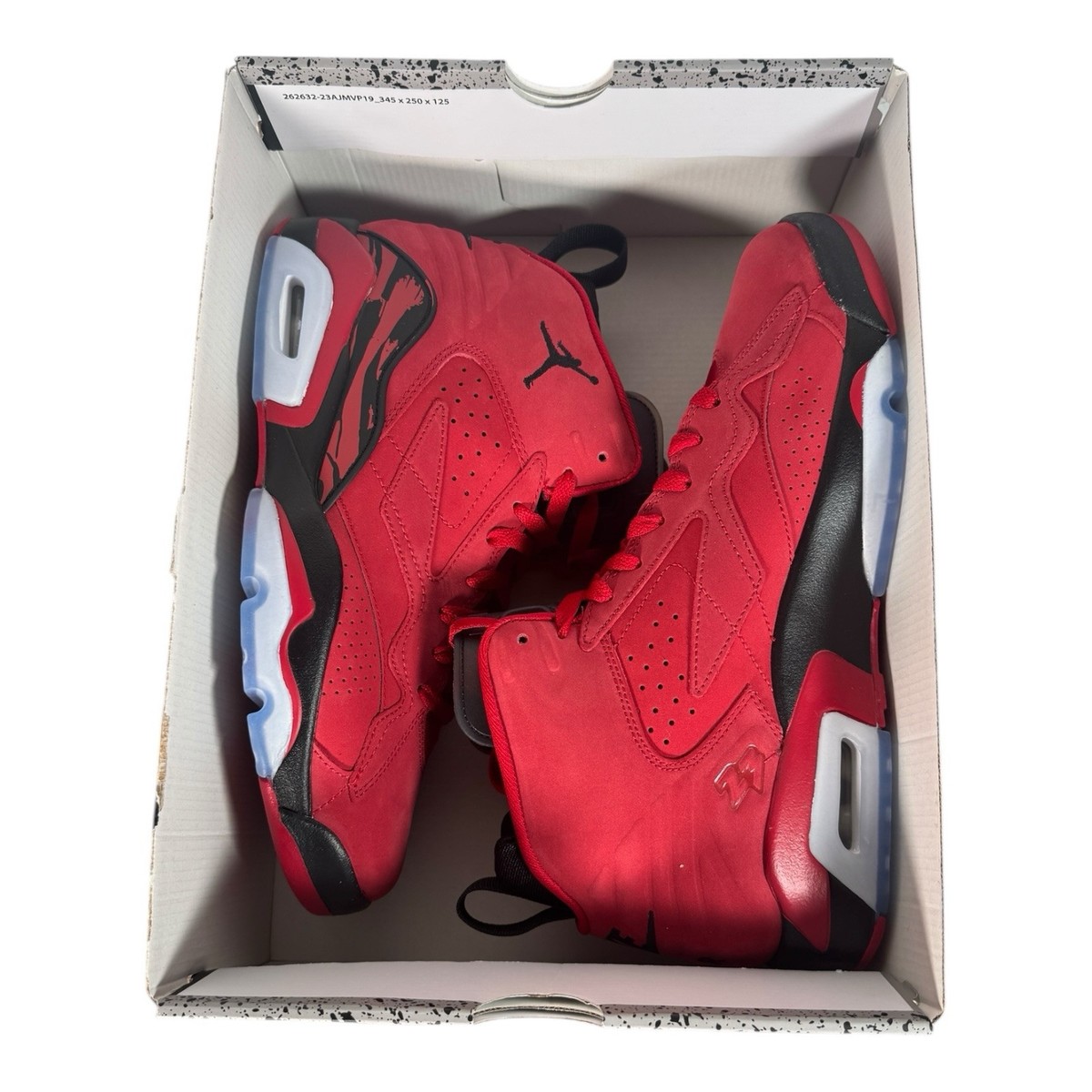 Nike Air Jordan MVP Shoes Gym Red Black 