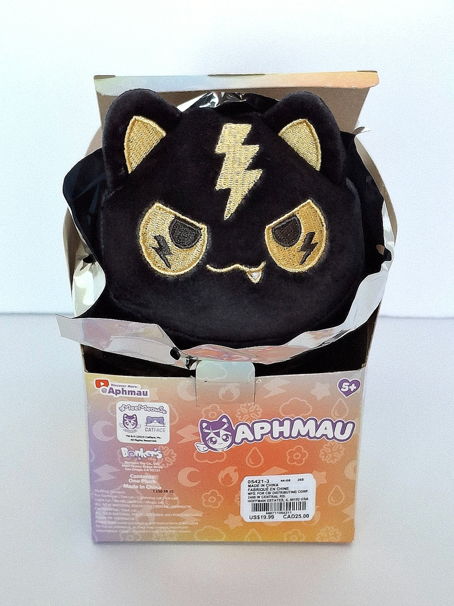 Aphmau MeeMeows Elemental 6” LIGHTNING CAT Litter 8 Mystery Plush