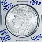1896 BU UNCIRCULATED MORGAN SILVER DOLLAR AUTHENTIC U.S. MINT FREE SHIPPING 4104