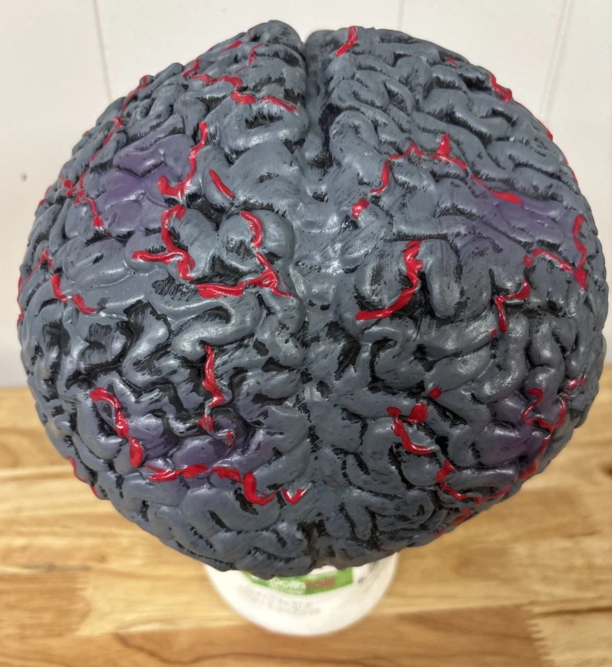 Disfraz Sombrero Cerebro De Colección Halloween Adulto Unisex Disfraz Inc Hecho en EE. UU. 2000 Y2K Foto 3 de 4