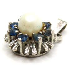 *TRAUM* Luxus Anhänger 925er Silber Schmuck Perle exklusiv Top Vintage Luxury