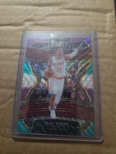 2019-20 Panini Select - Concourse Trae Young #33 Tri-Color Prizm
