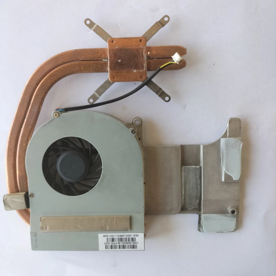 Ventola Dissipatore Asus G60JX G51J G60JW DFS491205MH0T F9Y7 13GNYL1AM020-1 4Pin - Immagine 2 di 4