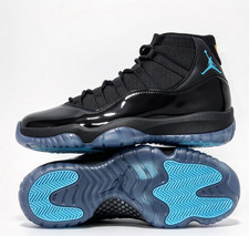 Jordan 11 Retro "GAMMA" Blue High-Top Retro Men's Basketball Shoes