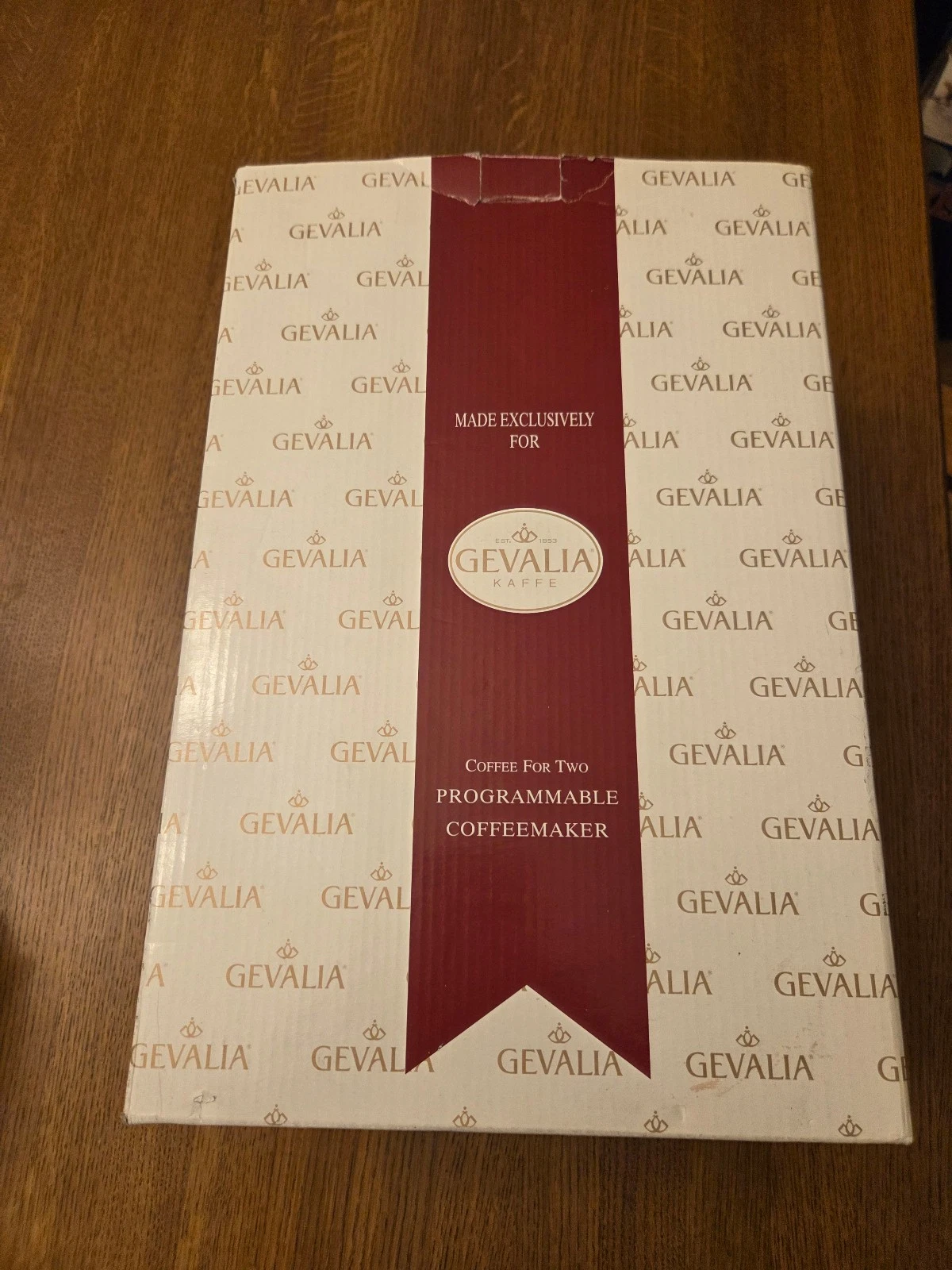 Gevalia Coffee Maker for Two Automatic Coffeemaker Black WS-02AB New Open Box