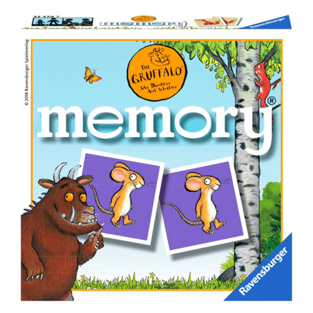 The Gruffalo Ravensburger Memory Game Julia Donaldson Kids Matching Card Game - Image 2