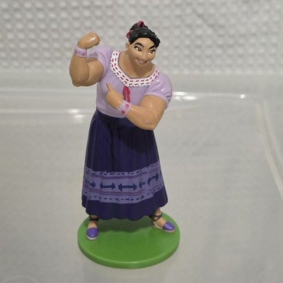Disney Encanto Luisa Madrigal Figurine   Used   Shows Wear   Writing on Bottom