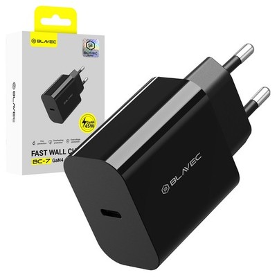 45W Schnell Ladegerät Netzteil USB TYP C Adapter QC PD GaN4 für iPhone Samasung