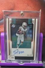 2021 Panini One - Day One Autographs Jaylen Waddle #115 Bronze /25 (AU, RC)