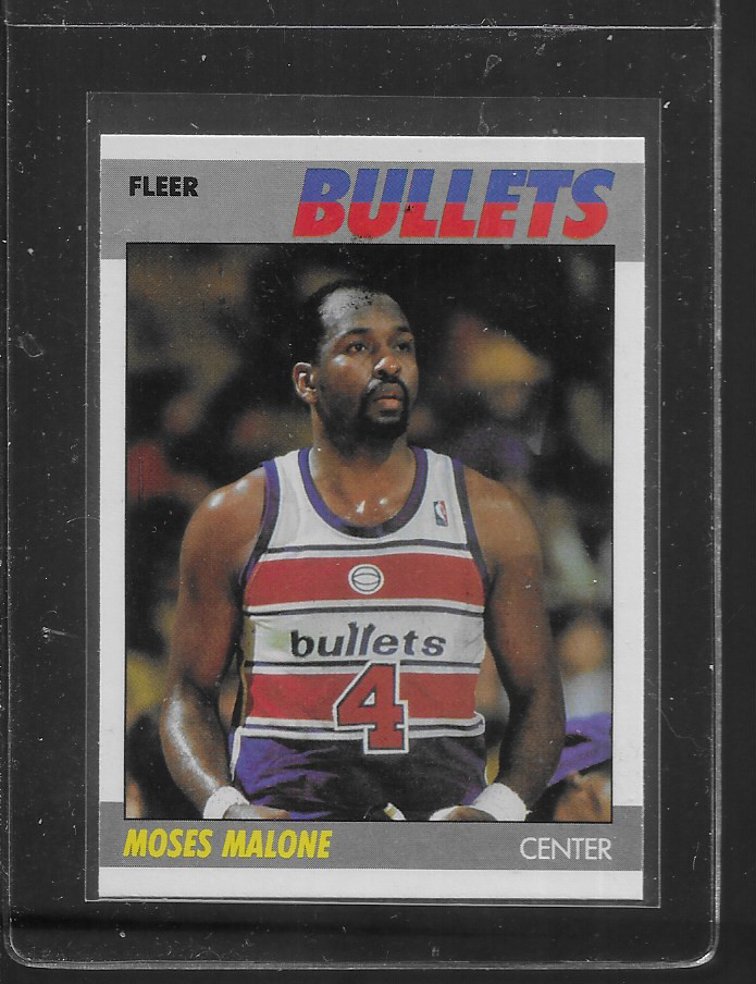 1987-88 FLEER # 69 MOSES MALONE NICE CARD