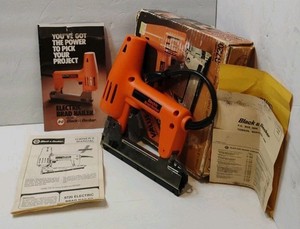 1983 Black & Decker No. 9720 Electric Brad Nailer w/Box & Directions Works