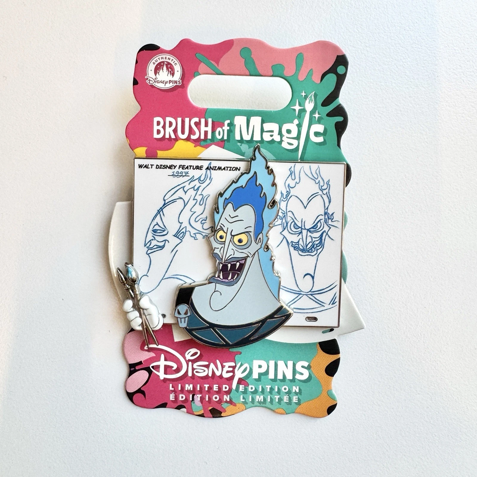 Disney Brush of Magic HADES Limited Edition Pin LE 3750 - IN HAND