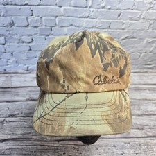 Vintage 90's Cabela's Realtree Lined Camo Hat Snapback