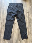 Calvin Klein Mens Black Dress Pants 32x32 Slim Tailored Stretch Career Work — photo 4