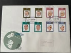 GB 1980 Music Conductors Peter Scot Gutter Pair First Day Cover.