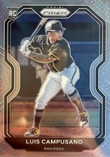 2021 Panini Prizm Base Tier I #8 Luis Campusano Rookie - San Diego Padres RC
