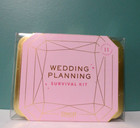 New WEDDING PLANNNING SURVIVAL KIT w/ 11 Essentials by Pinch Provisions - 5" W