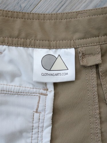 Abbigliamento Arti P-Cubed Pantaloni Donna 8 ALTI TravelCargo Scegli Tasca A Prova di Roll Up - Foto 4 di 8