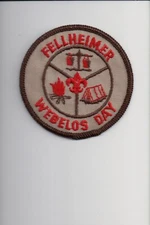 Fellheimer Webelos Day patch